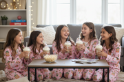 Tweenstyle By Stoopher - Bearista Silky Loungewear Pants Set