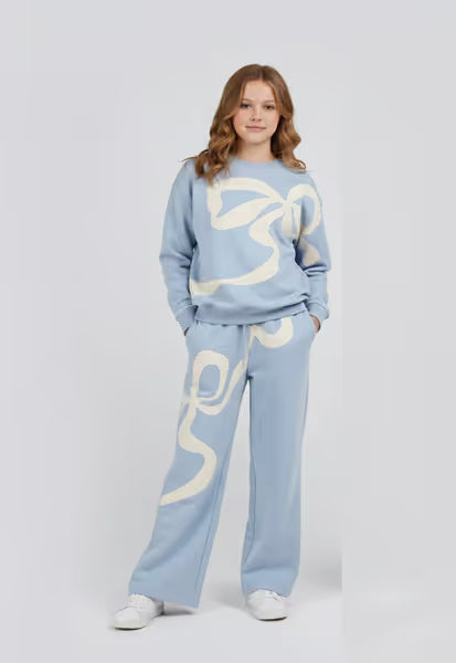 Tweenstyle By Stoopher - Oversized Bow Sweatsuit