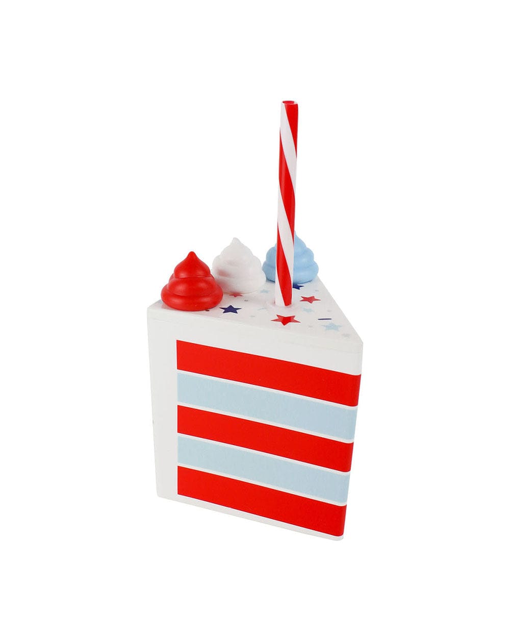 Stars & Sips Patriotic Cake Sippers (set Of 6)
