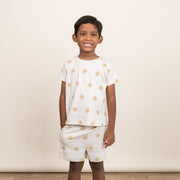 Organic Tee & Shorts Set - Summer Sun