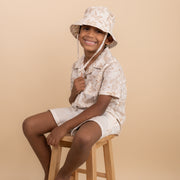 Organic Shirt & Shorts Set - Wild Tropics