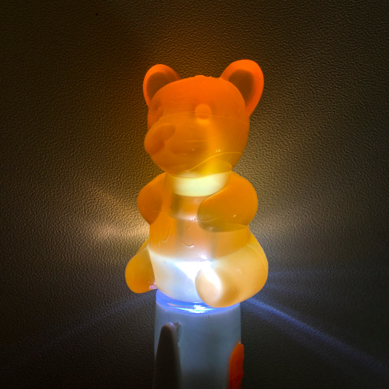 Scented Gummy Bear Light-up Highlighters - 24 Per Display