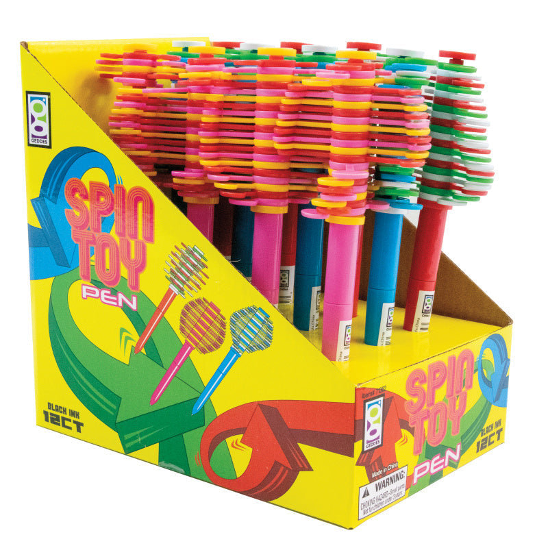 Spin Toy Pen - 12 Per Display