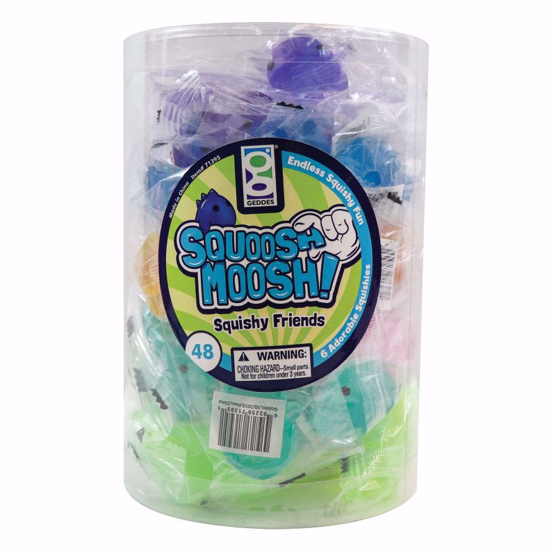 Squoosh Moosh Squishy Friends - 48 Per Tub