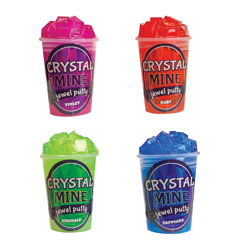 Crystal Mine Jewel Putty - 12 Per Display