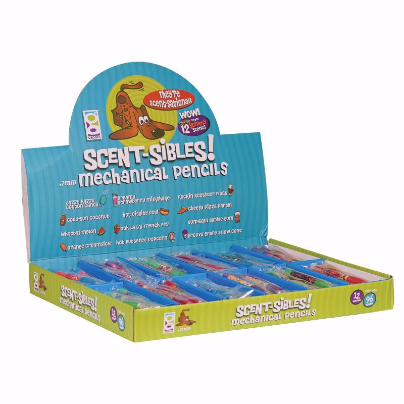 Scent-sibles Mechanical Pencil Assortment - 96 Per Display