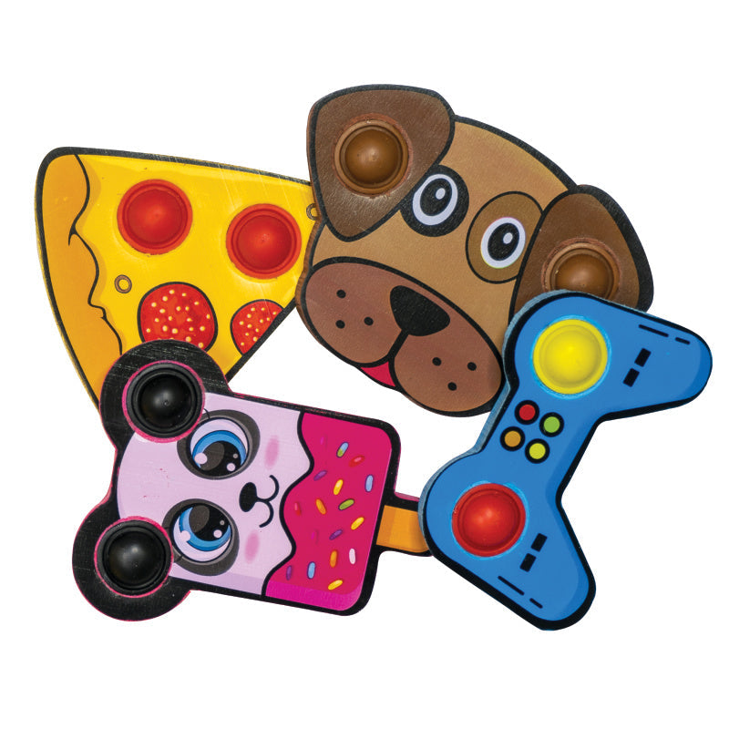 Pop N Erasers - 24 Per Display