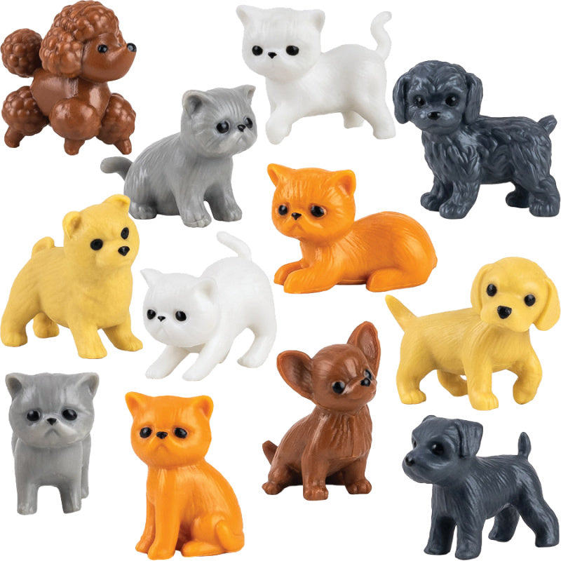 Pocket Paws Toy Figures - 100 Per Bag