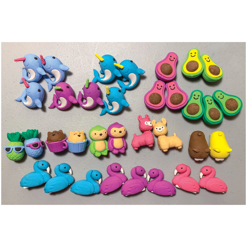 Totally Adorkable Erasers - 144 Per Display