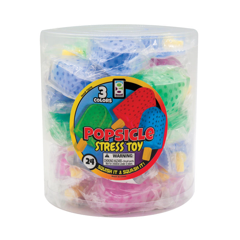 Popsicle Squishy Stress Toy - 24 Per Tub