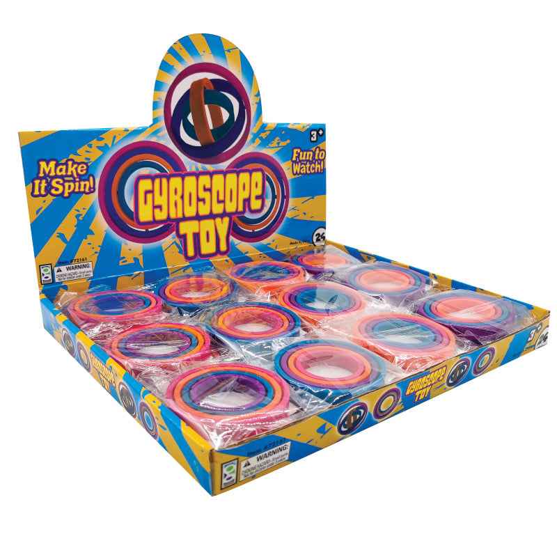 Gyroscope Toy - 24 Per Display