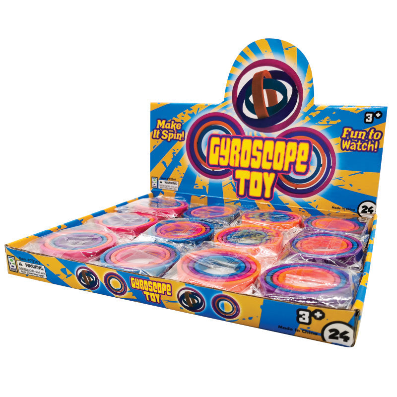 Gyroscope Toy - 24 Per Display