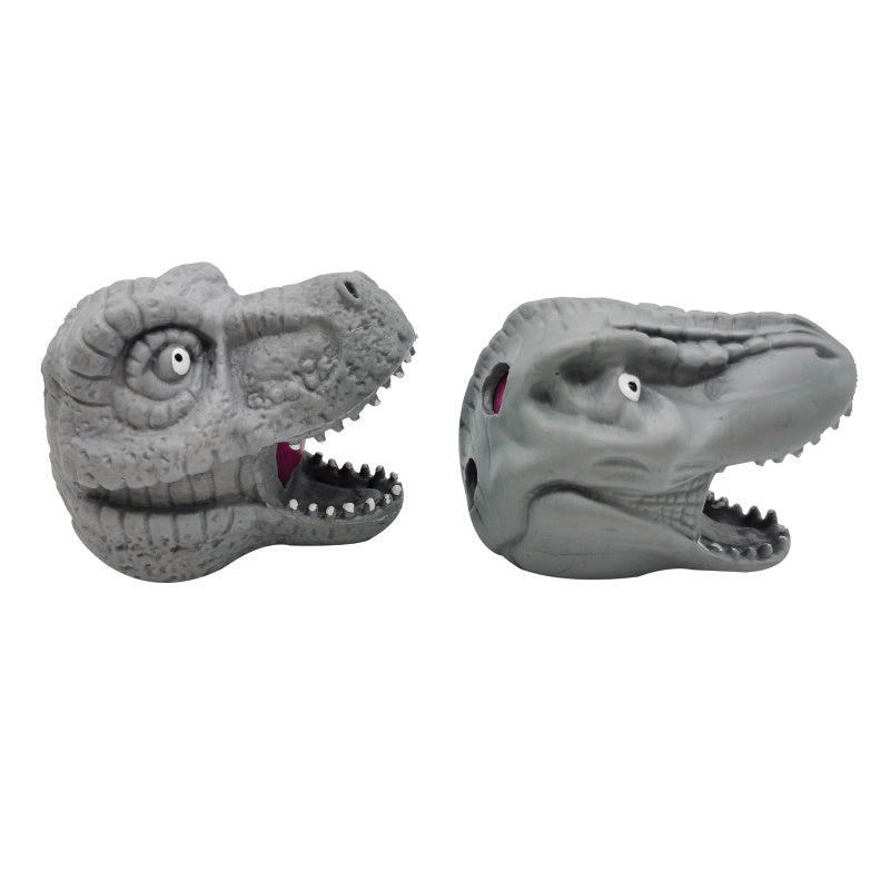 Dino Head Stress Ball - 12 Per Display