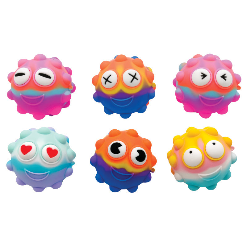 Emoji Pop N Ball - 12 Per Display