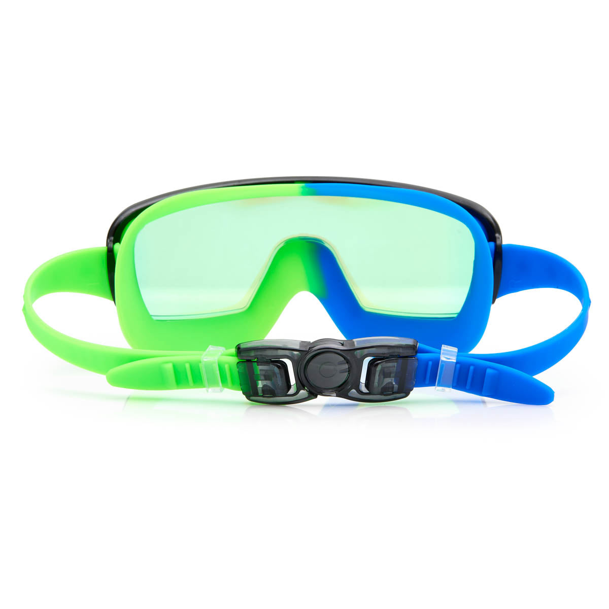 Cyborg Cyan Prismatic Kids' Swim Goggles