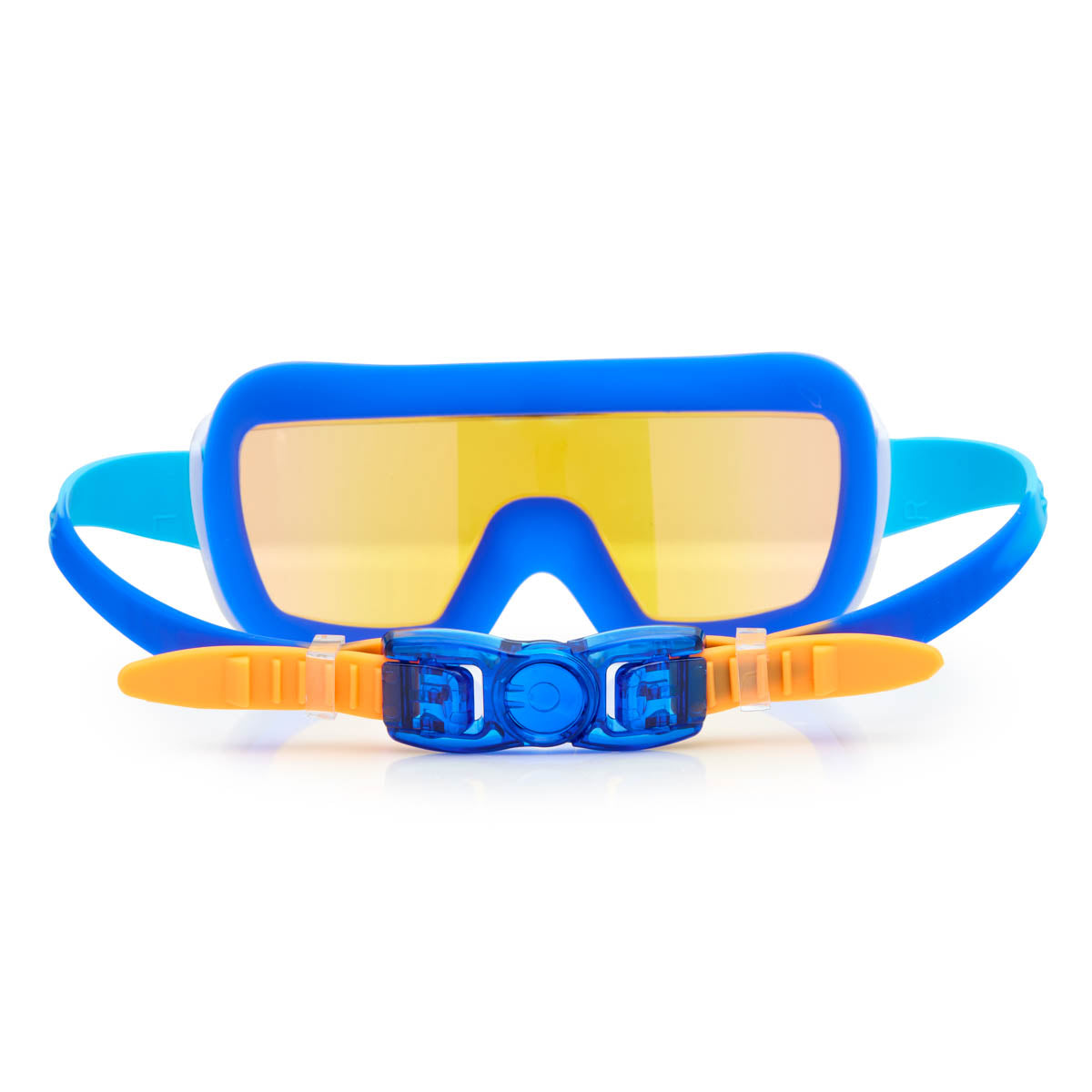Nanobot Navy Prismatic Kids' Swim Goggles
