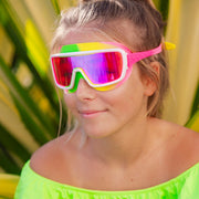 Multicolor Melon Chromatic Kids' Swim Goggles