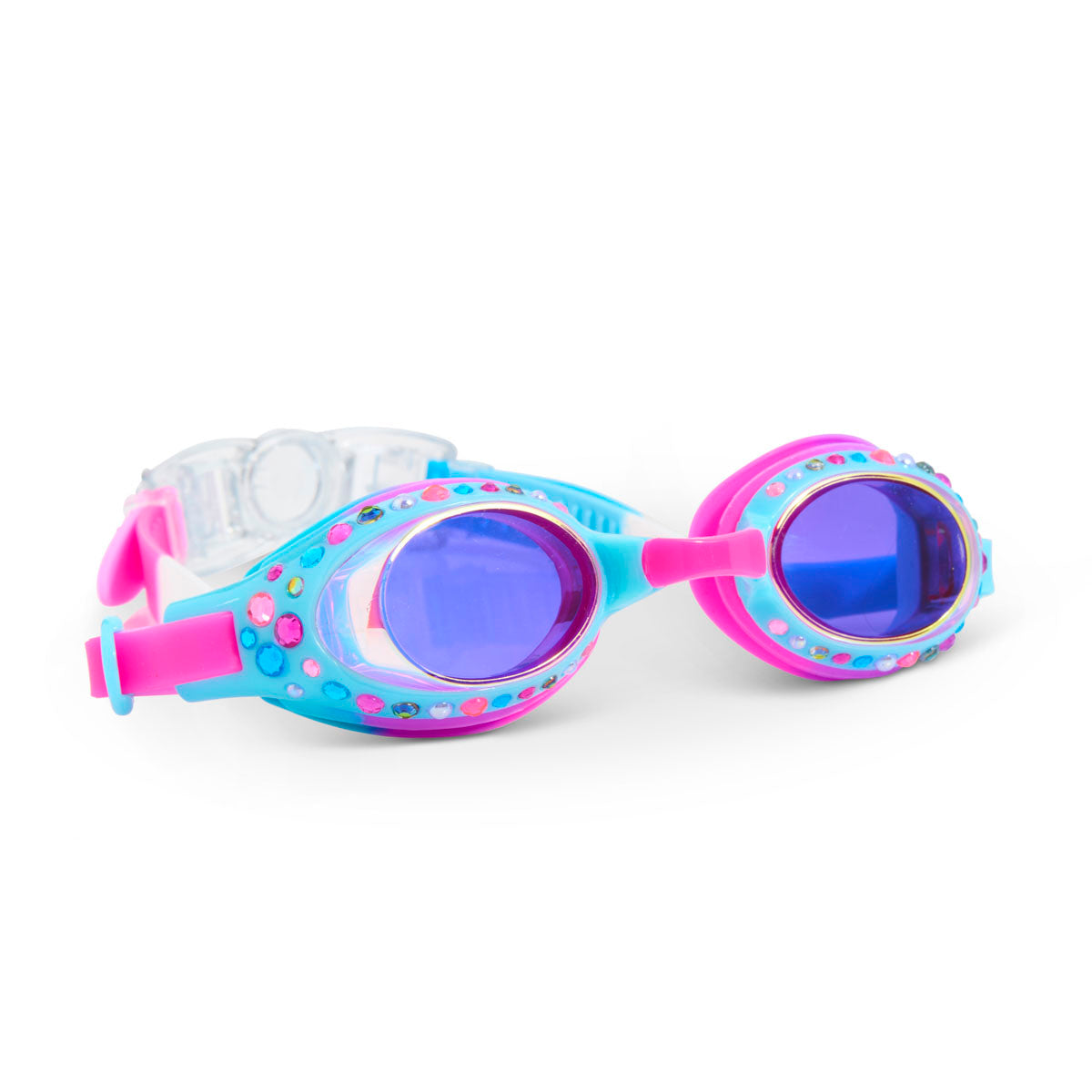 Crystal Violet Glimmering Kids' Swim Goggles