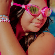 Miss Lux In Ruby Girl Kids' Swim Goggles
