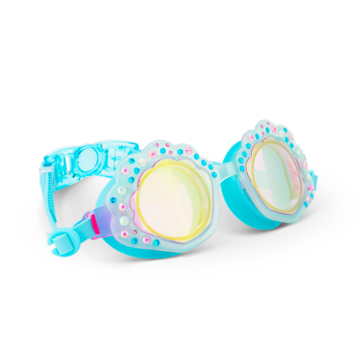 Turquoise Tides Shore Kids' Swim Goggles