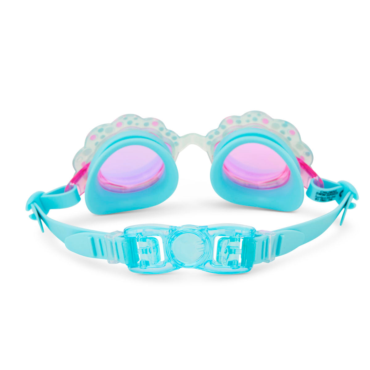 Turquoise Tides Shore Kids' Swim Goggles