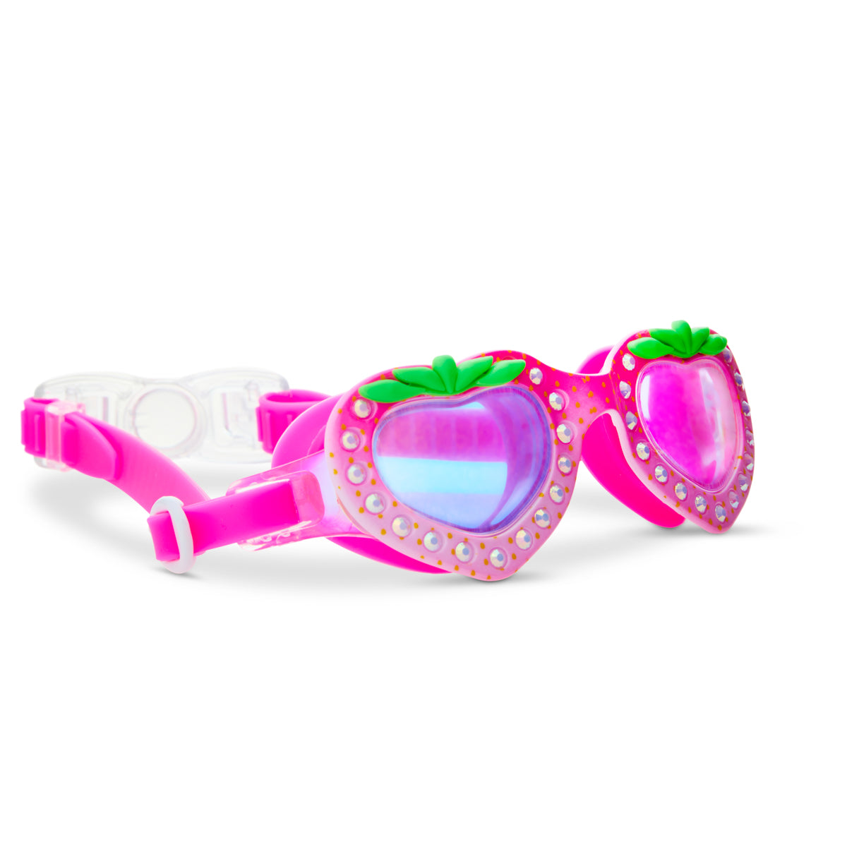 Strawberry Splash Pink Kids' Swim Goggles