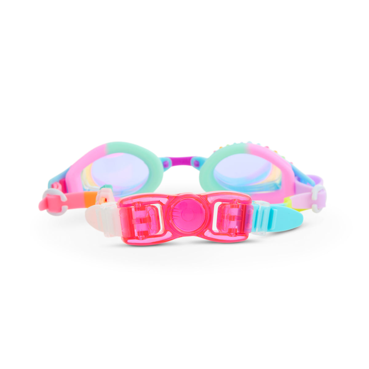 Barrier Reef Blue Tropical Getaway Girl Kids' Swim Goggles