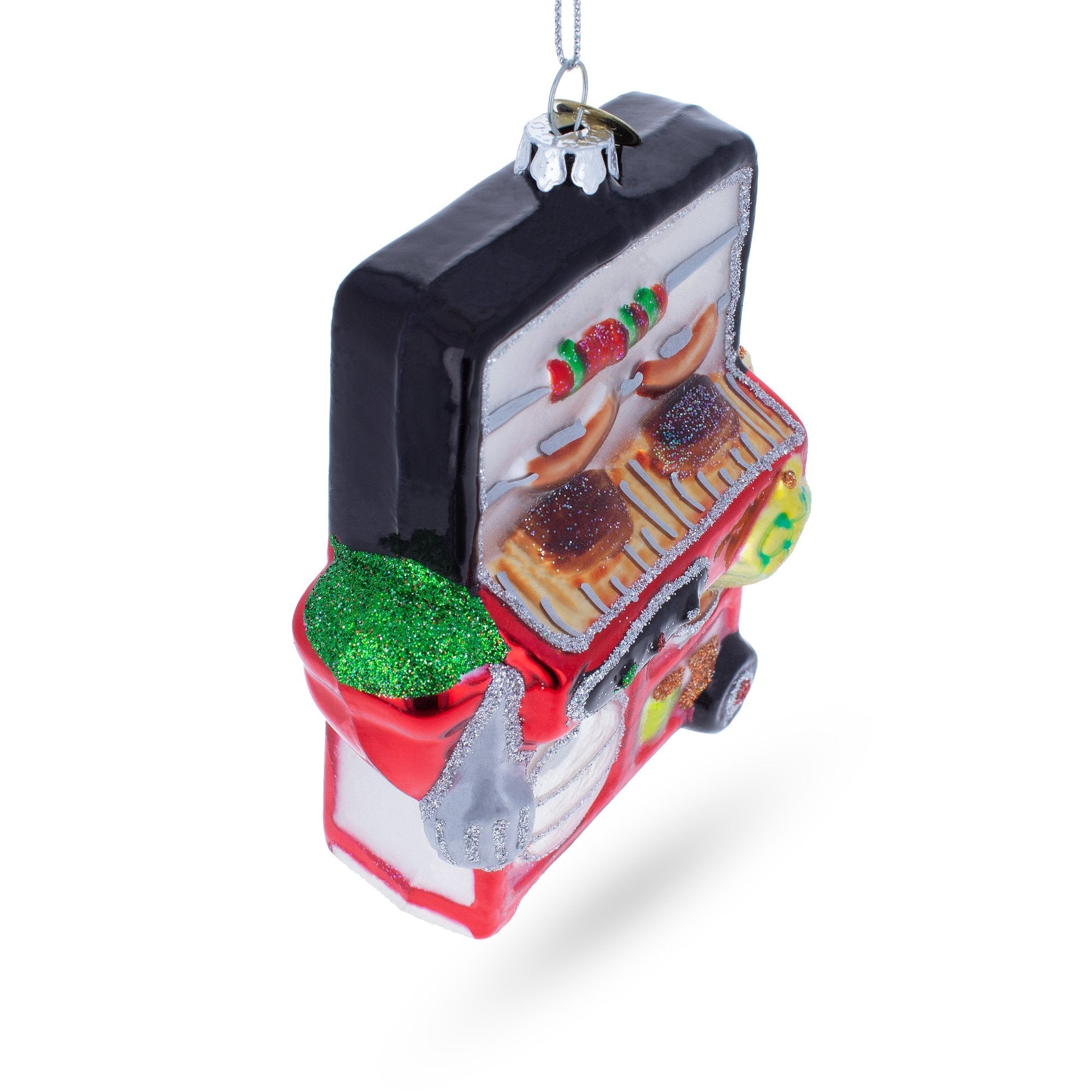 Grilling Delight - Blown Glass Christmas Ornament