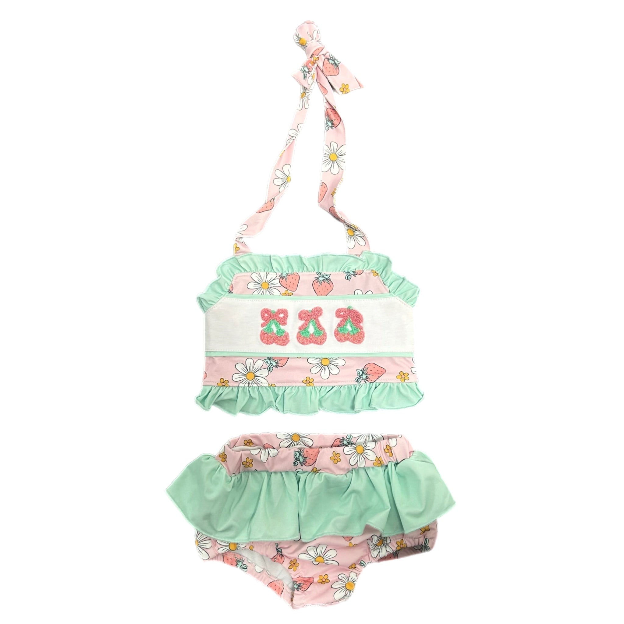 Strawberries Two Piece Swimsuit