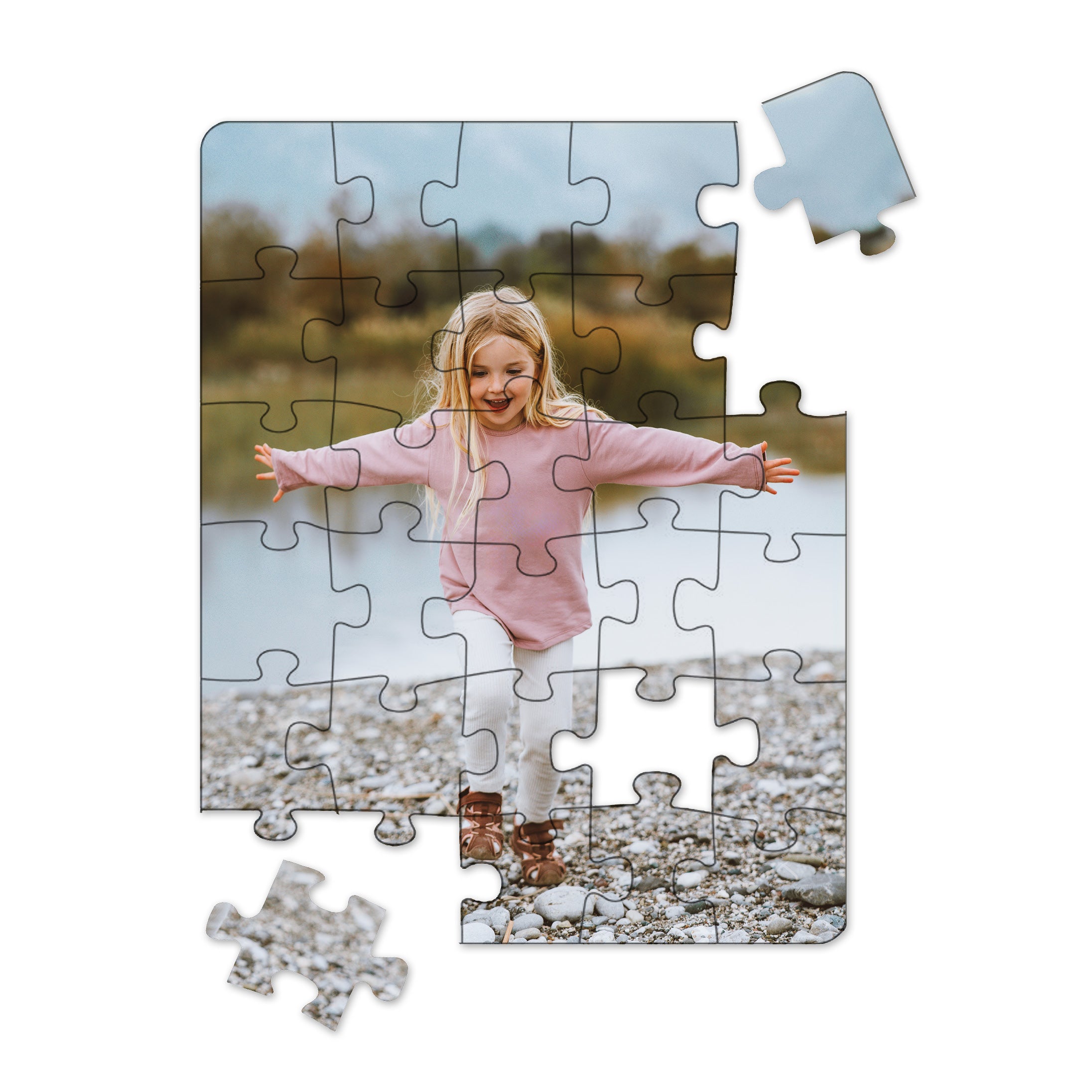 Personalized Photo Puzzle, Portrait / Vertical - 30 Pieces