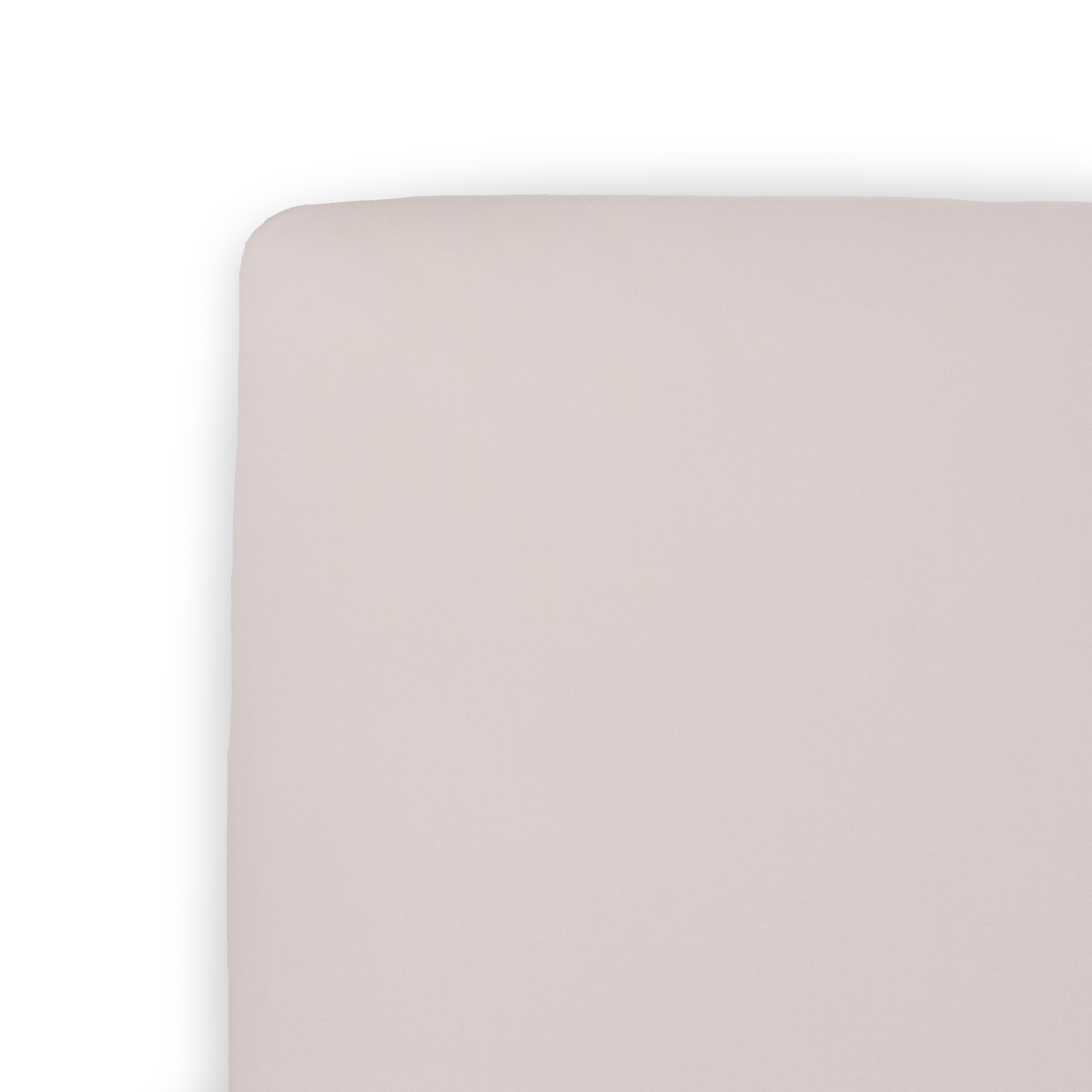 Stretch Knit Crib Sheet - Soft Blush