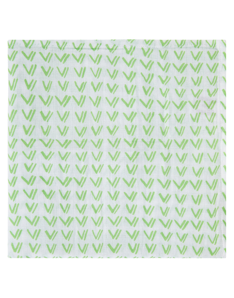 ORGANIC SWADDLE - GRASS