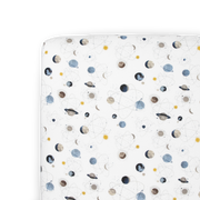 Stretch Knit Crib Sheet - Planets