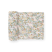 Stretch Knit Swaddle Blanket - Pressed Petals