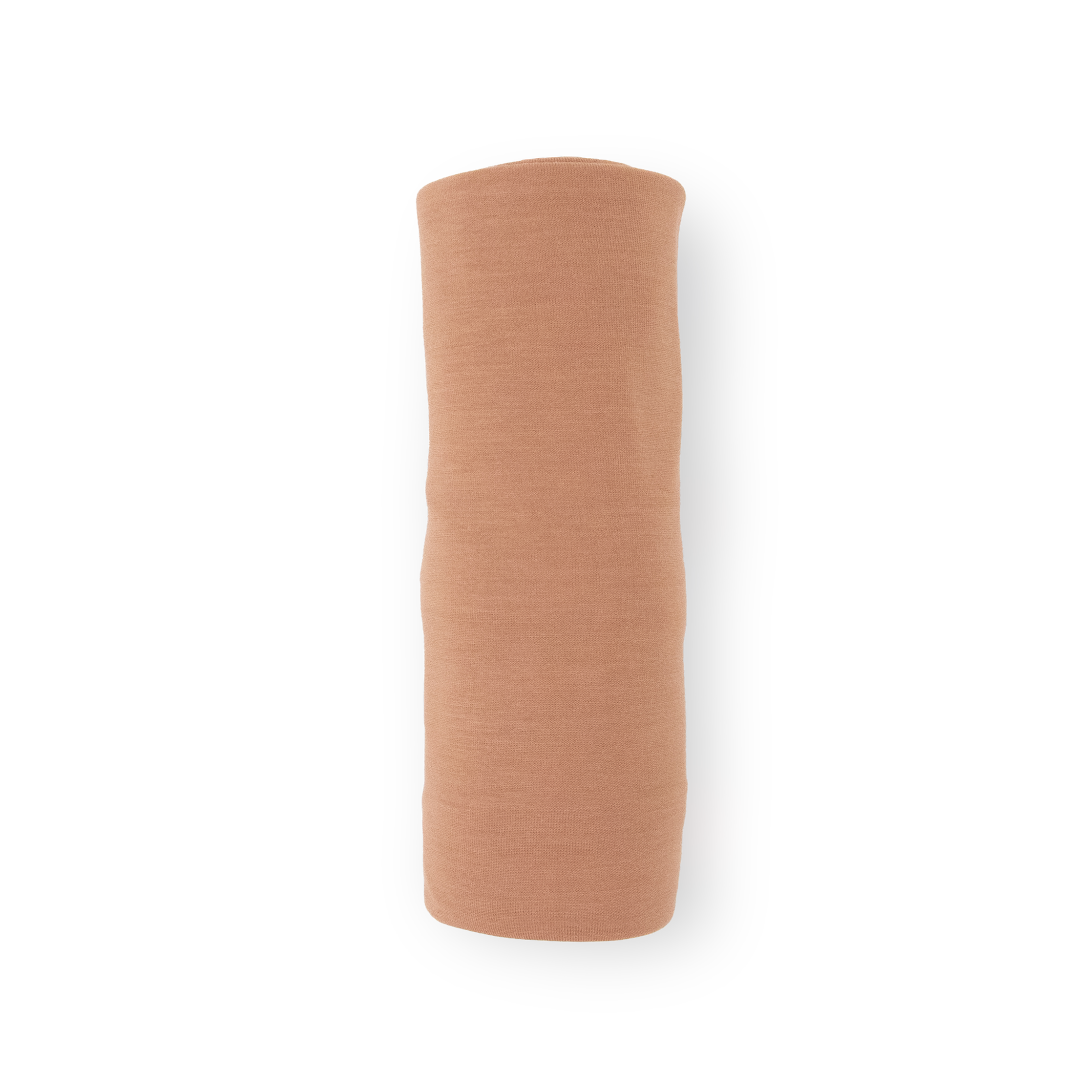 Stretch Knit Swaddle Blanket - Terracotta