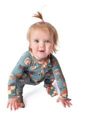My First National Parks Adventure Double Zip Onesie | Wildlife Baby Outfit |