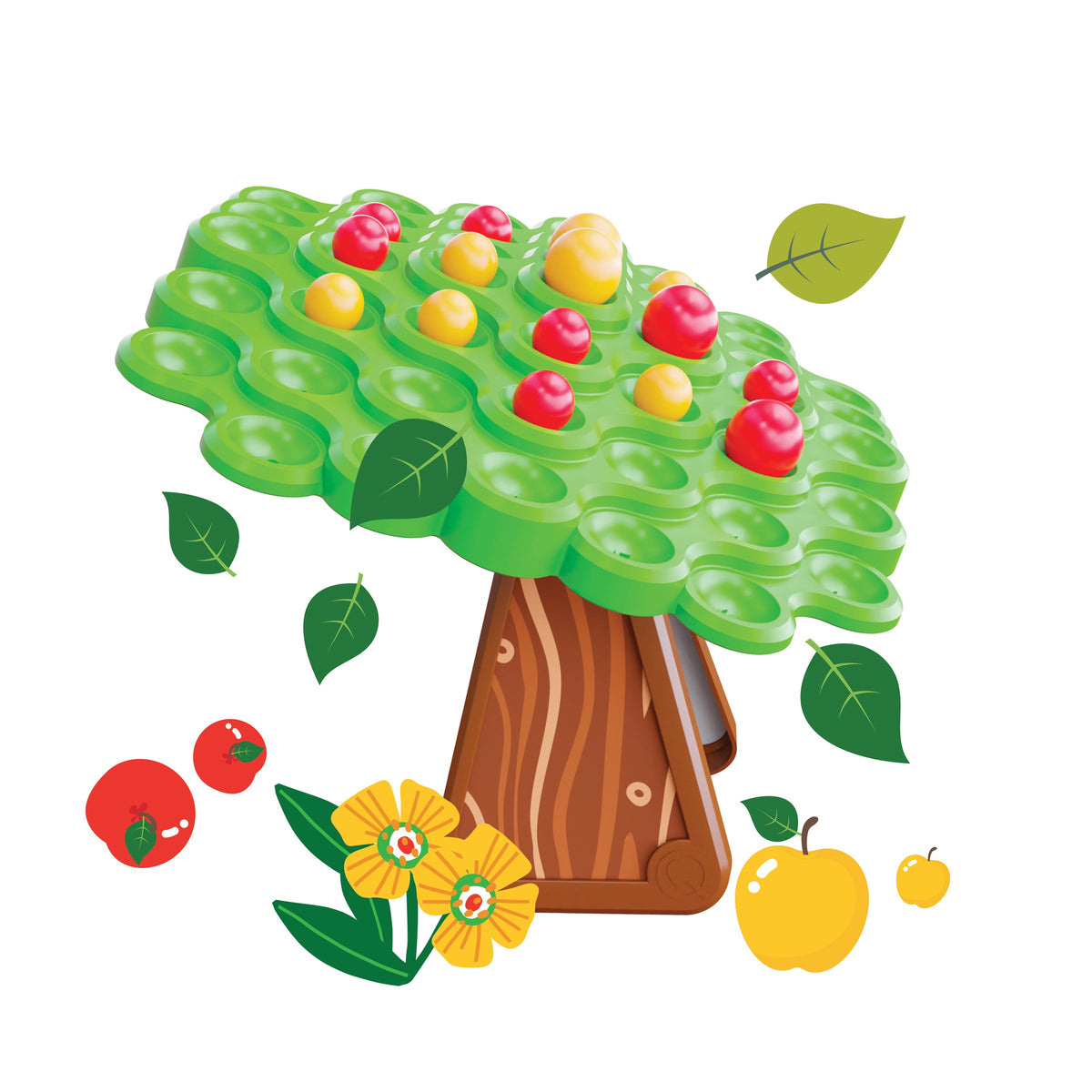 Stay Apple Balance Tree Game