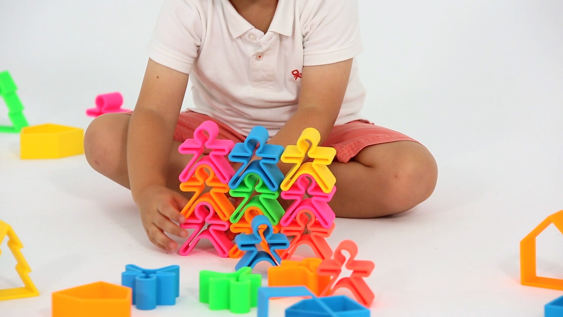 dëna Neon Kids, Houses & Trees 6 Pack