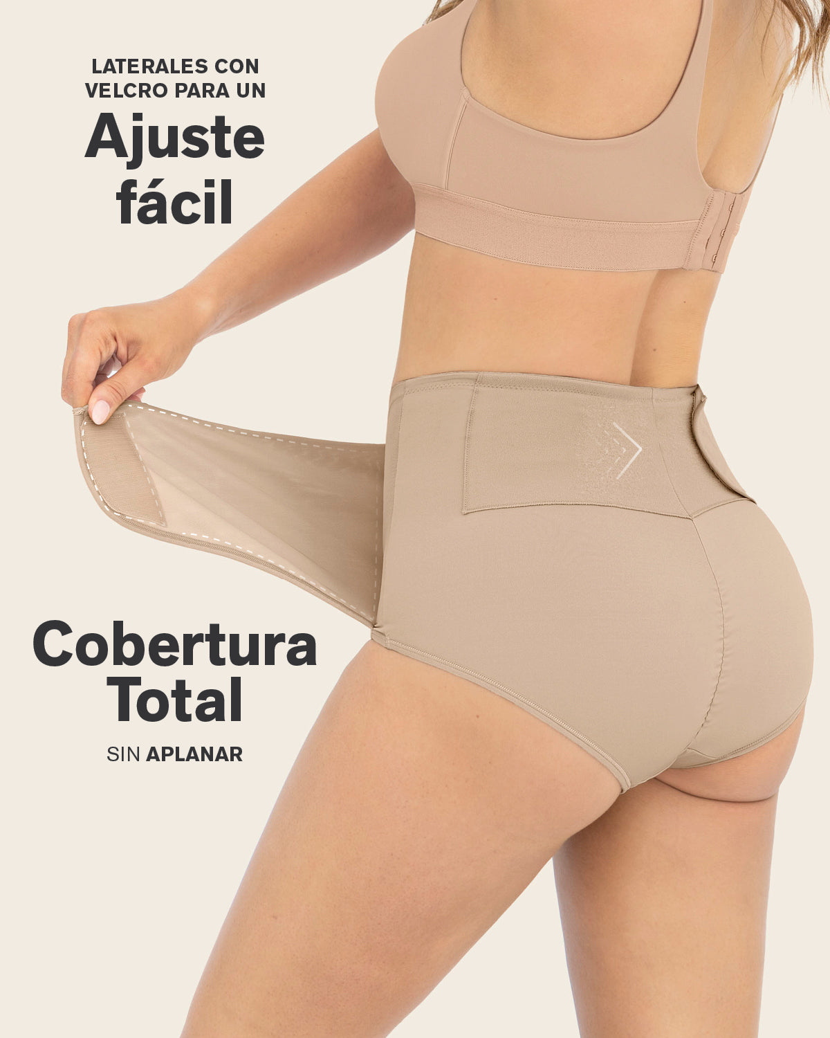 3-pack Firm Compression Postpartum Panties With Adjustable Belly Wrap