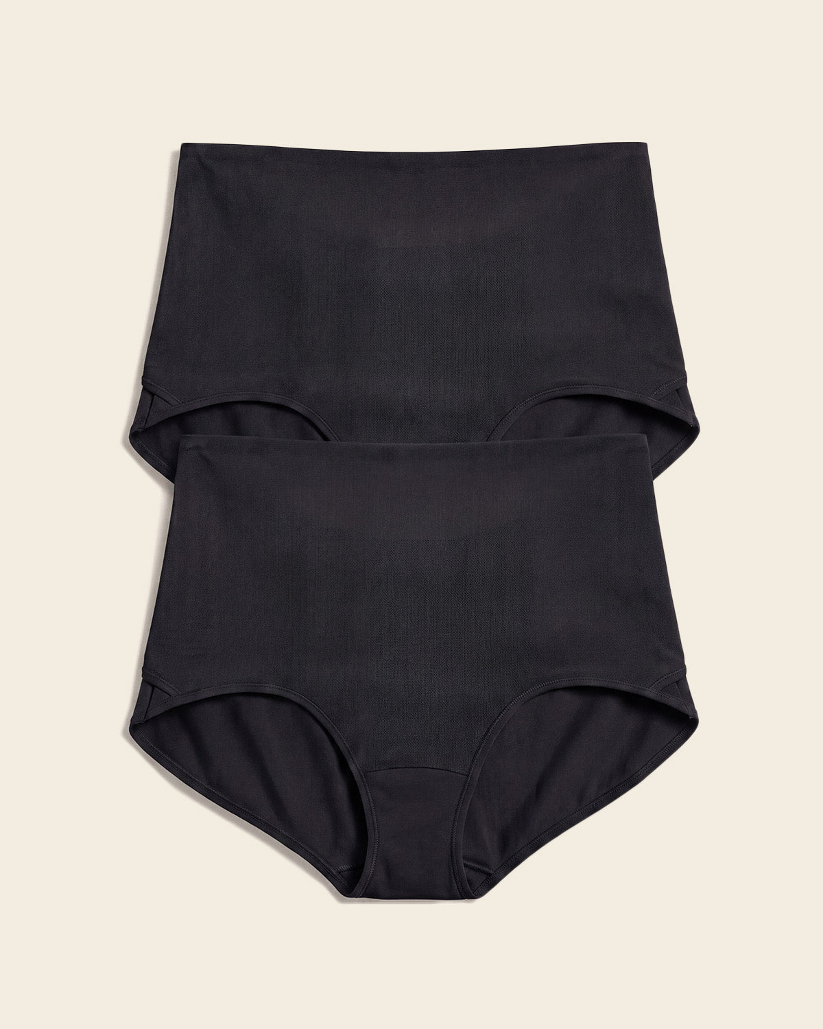 2-pack Firm Compression Postpartum Panties With Adjustable Belly Wrap