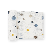 Stretch Knit Swaddle Blanket - Planets