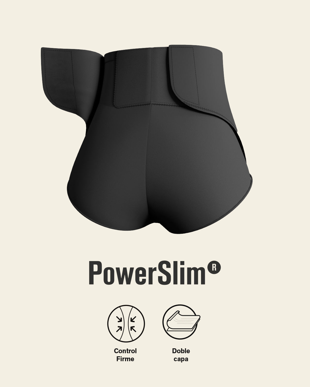 Firm Compression Post Surgical Panty W/ Adjustable Belly Wrap