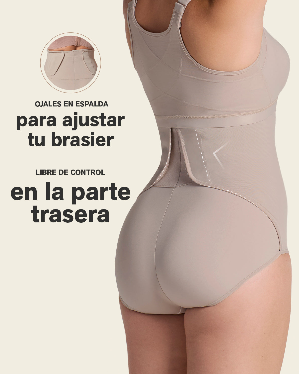 Firm Compression Post Surgical Panty W/ Adjustable Belly Wrap