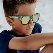 Camo Calm Sky Fire Island Kids' Sunglasses