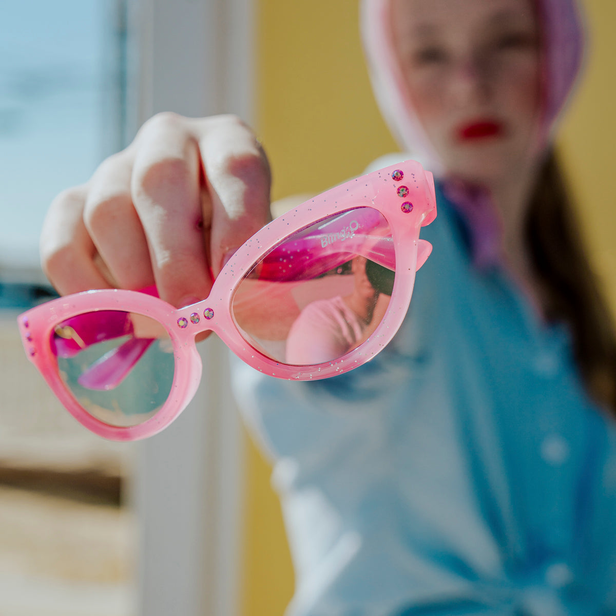 Pisces Pink Malibu Beach Kids' Sunglasses