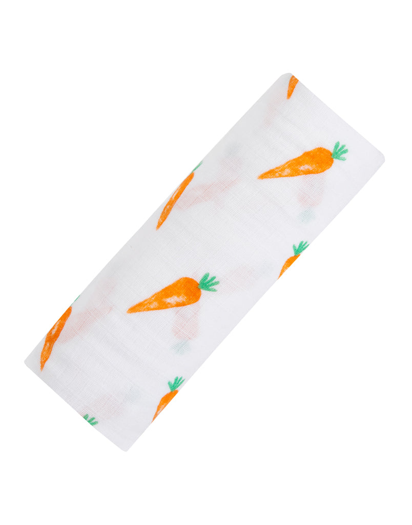 ORGANIC SWADDLE - CARROT