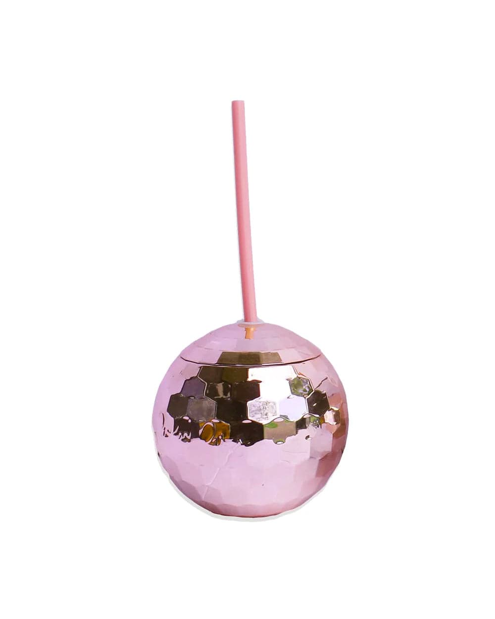 Pink Disco Ball Sipper Bundle (set Of 6)