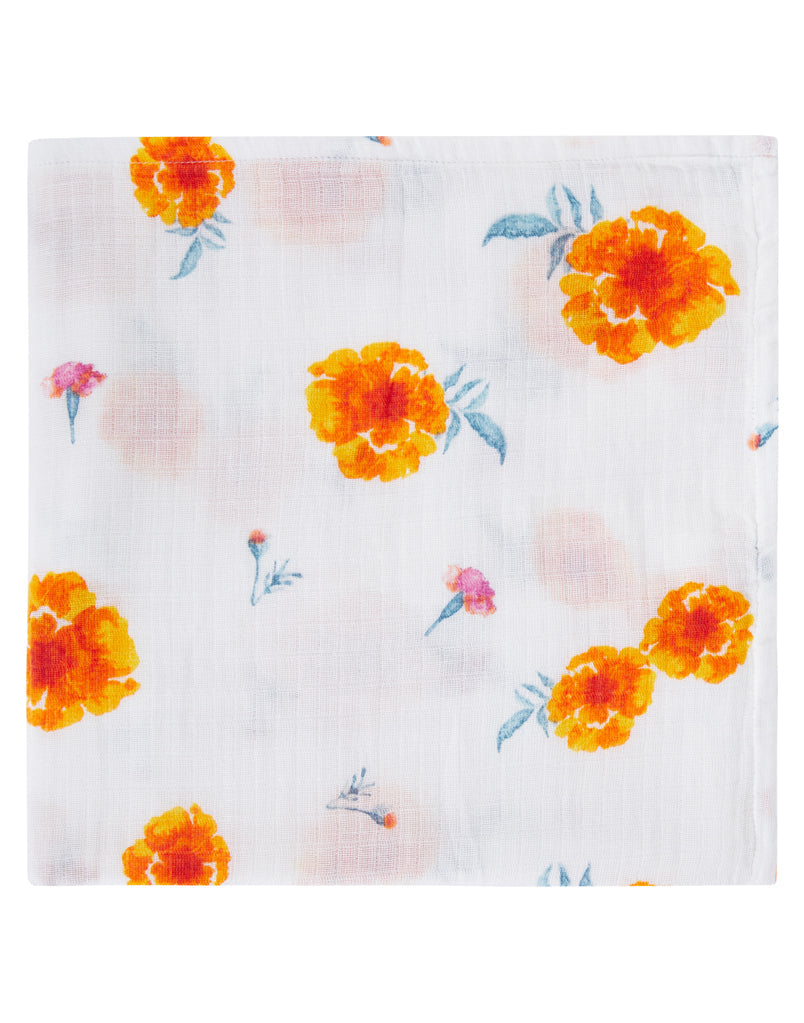 ORGANIC SWADDLE - MARIGOLD