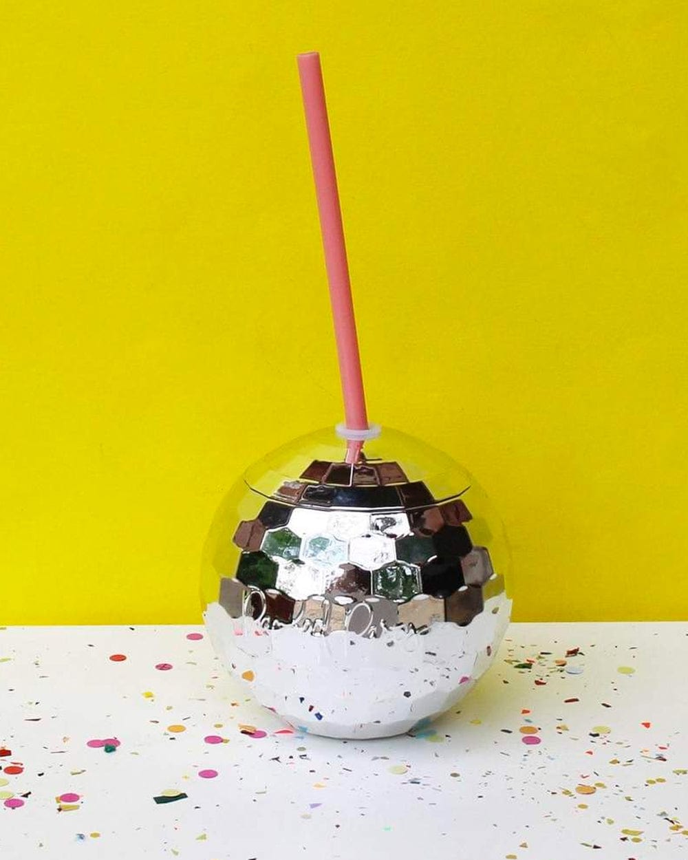 Disco Ball Sippers (set Of 6)