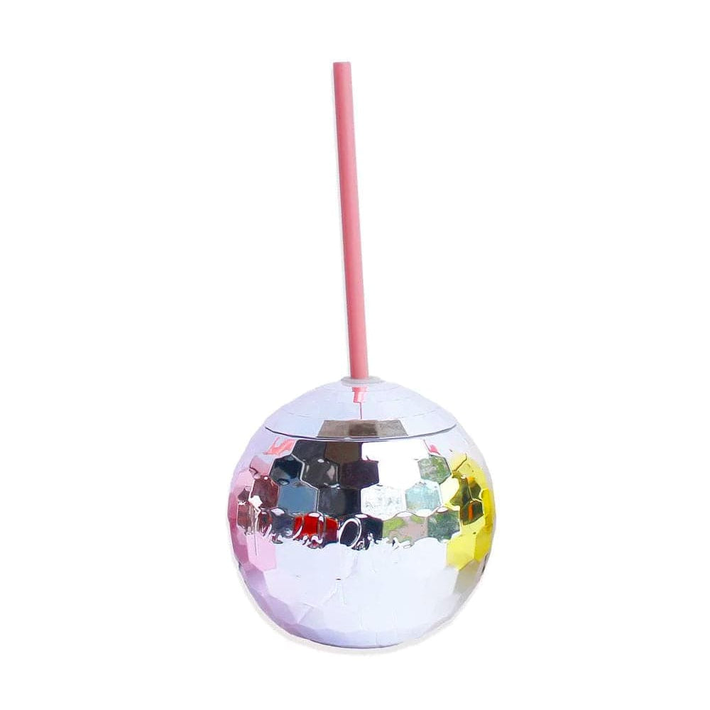Disco Ball Sipper (silver Or Pink)